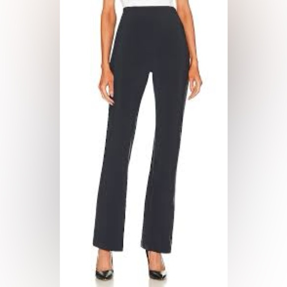 Norma Kamali Dark Grey Boot Cut Pants, size L
